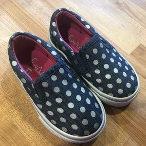 Denim with polka dots toddler size 6